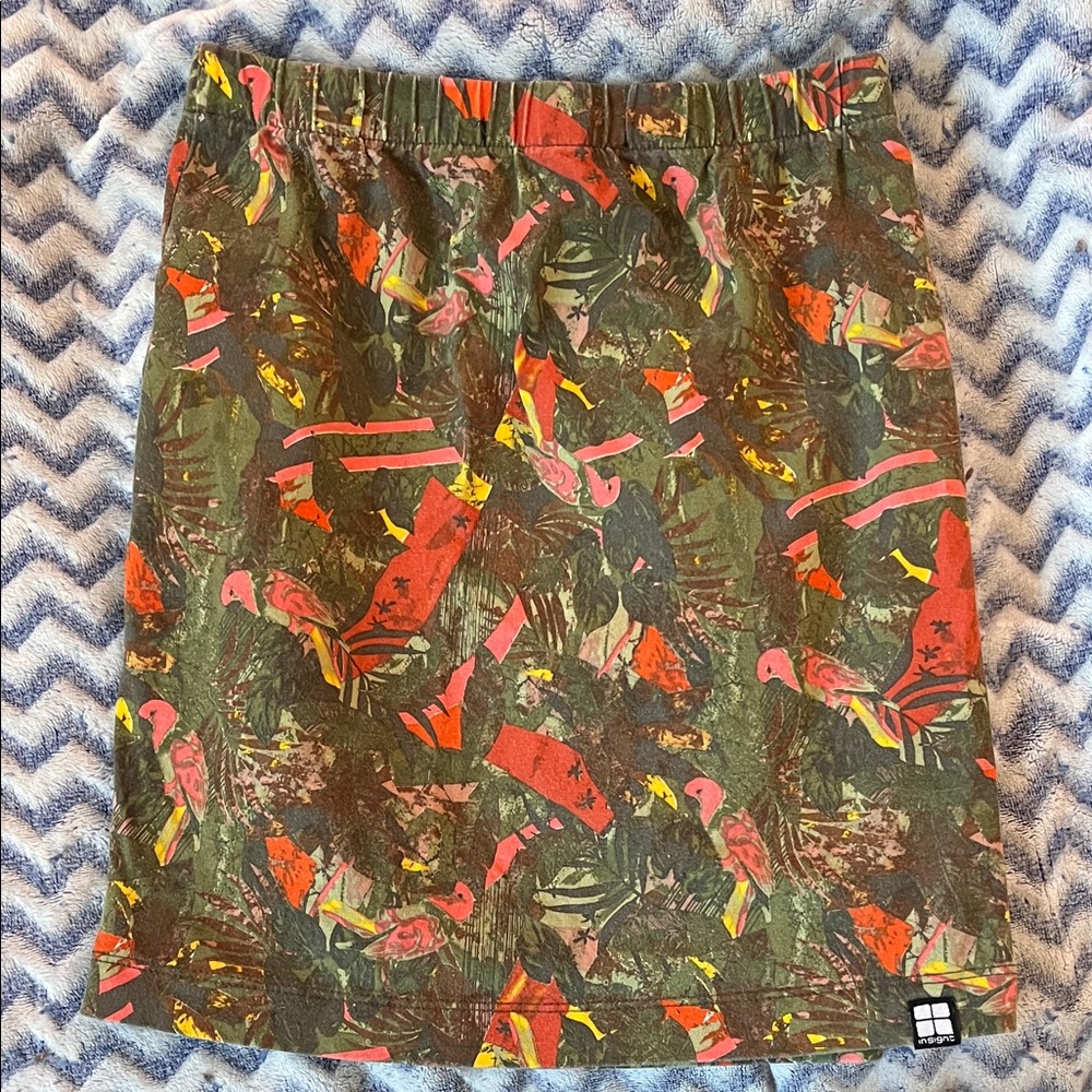 Insight Multicolor Abstract Skirt - Picture 3 of 5